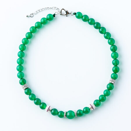 JADE DOG NECKLACE