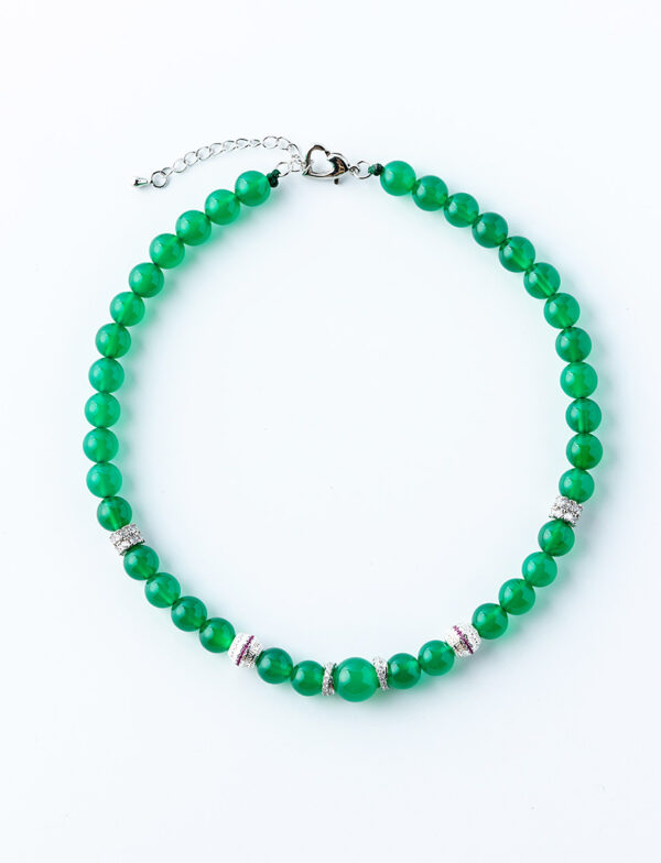JADE DOG NECKLACE