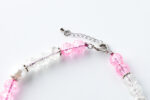 JADE DOG NECKLACE pink