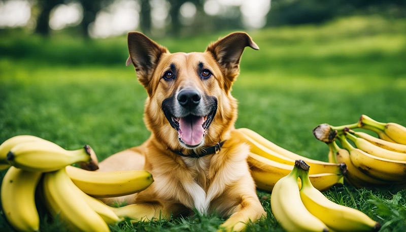 a dog eat banana bread